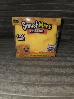 SmushMart Cheese Squishy Toy - Yellow by